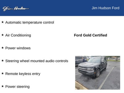 2024 Ford Bronco Sport Big Bend CERTIFEID LOW MILES CO PILOT 360