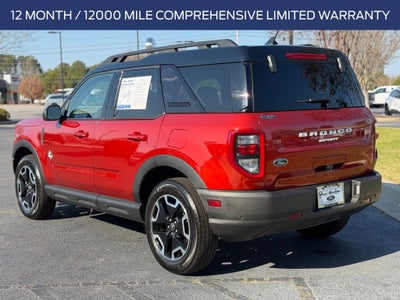 2024 Ford Bronco Sport Outer Banks GOLD CERTIFIED