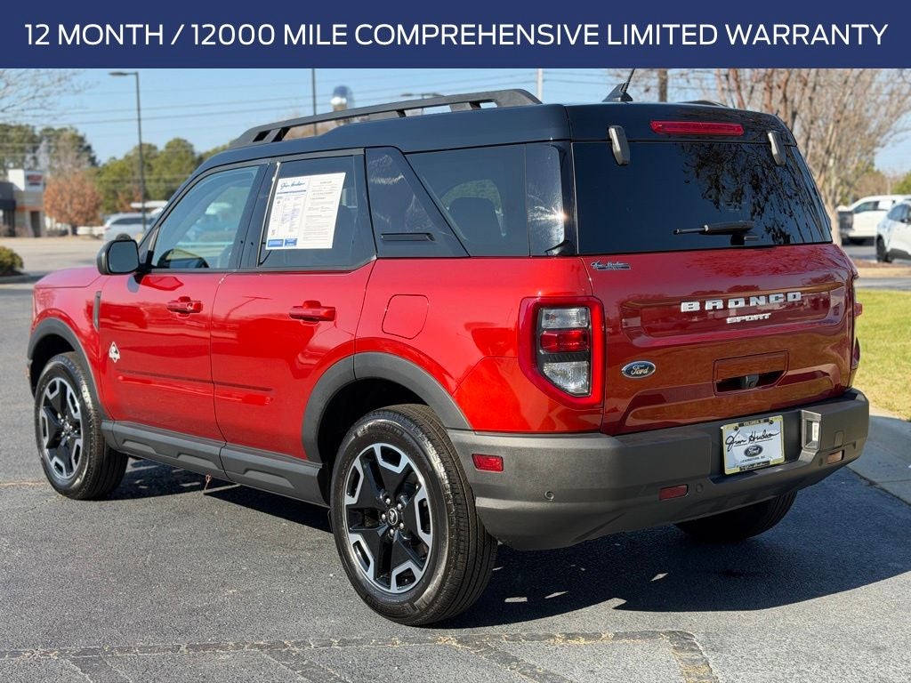 2024 Ford Bronco Sport Outer Banks GOLD CERTIFIED