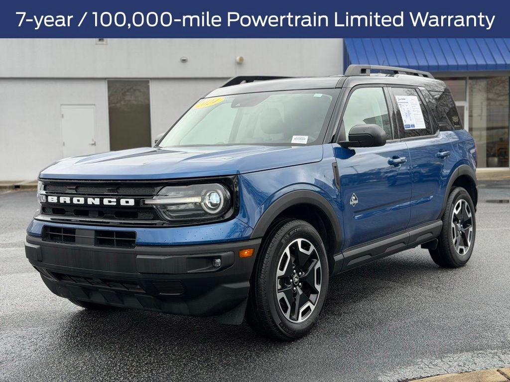 2024 Ford Bronco Sport Outer Banks GOLD CERTIFIED CO PILOT 360 ASSIST +