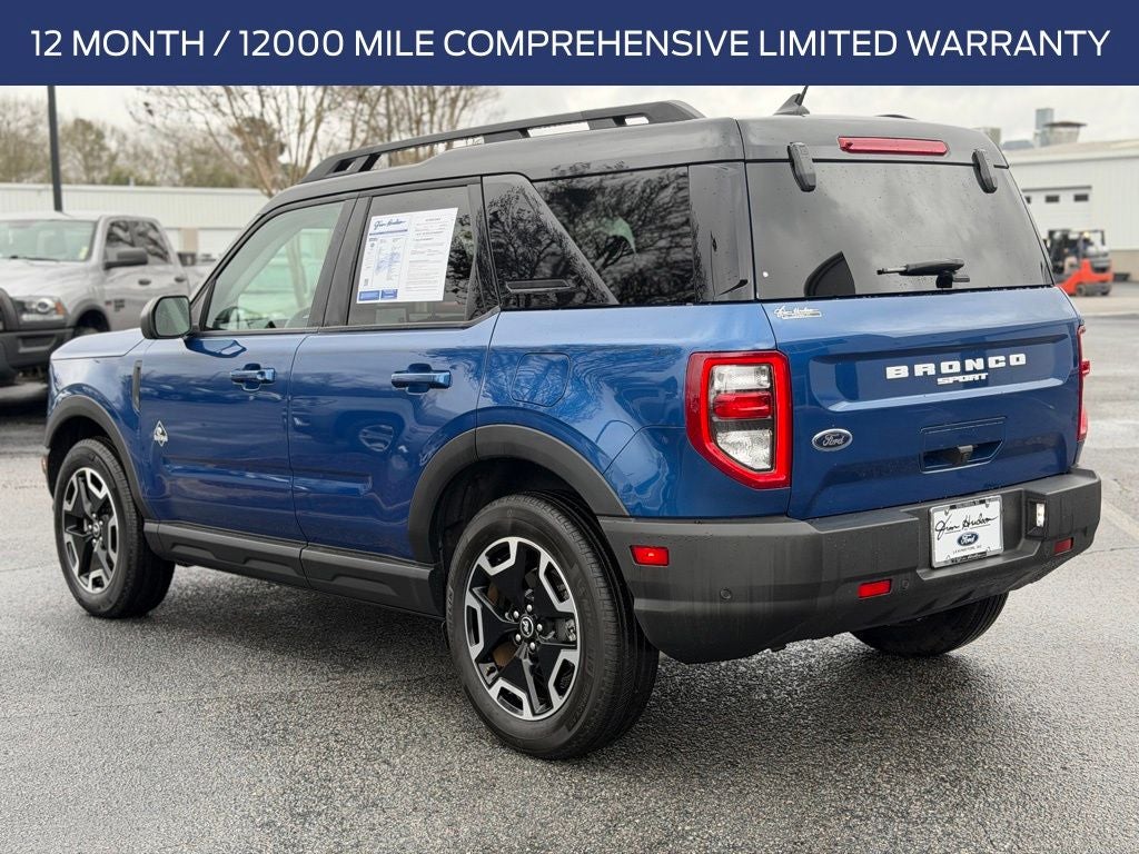 2024 Ford Bronco Sport Outer Banks GOLD CERTIFIED CO PILOT 360 ASSIST +