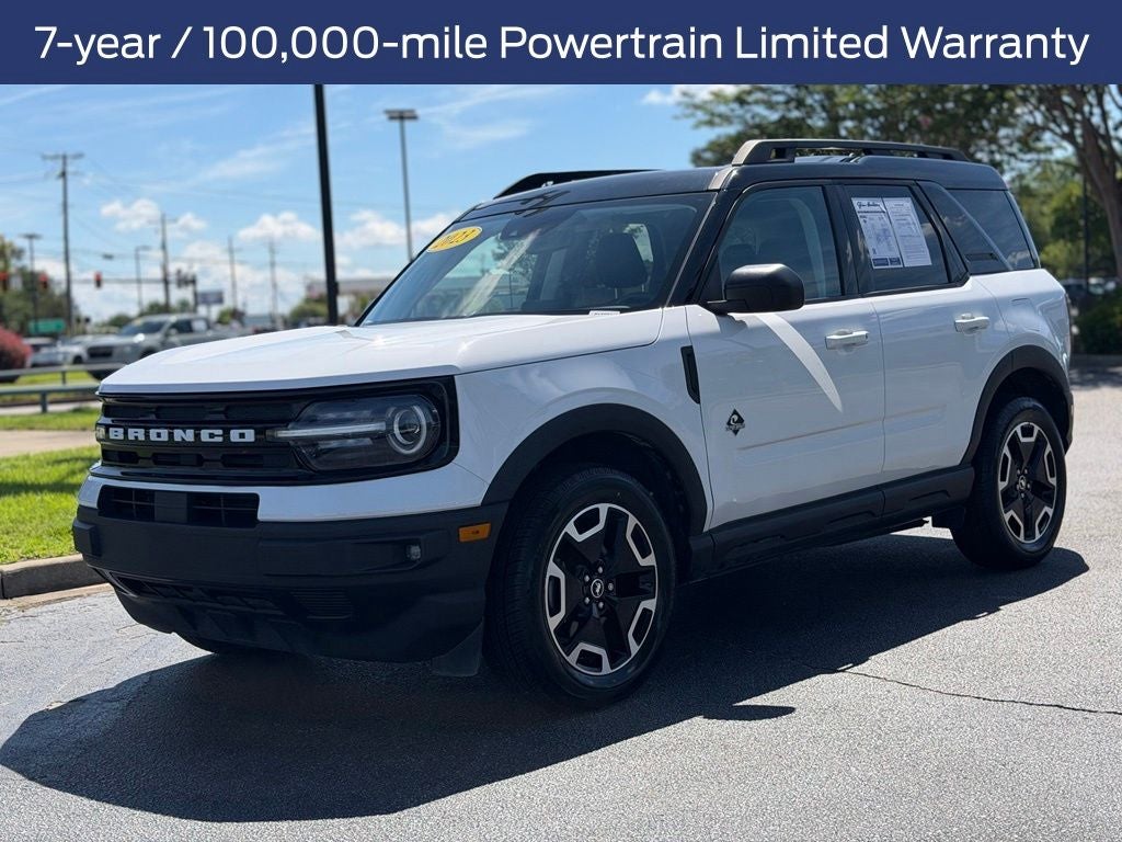 2023 Ford Bronco Sport Outer Banks CERTIFIED TECH PACKAGE PAINTED SHADOW ROOF