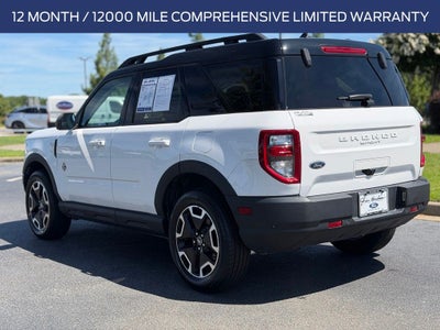 2023 Ford Bronco Sport Outer Banks CERTIFIED TECH PACKAGE PAINTED SHADOW ROOF