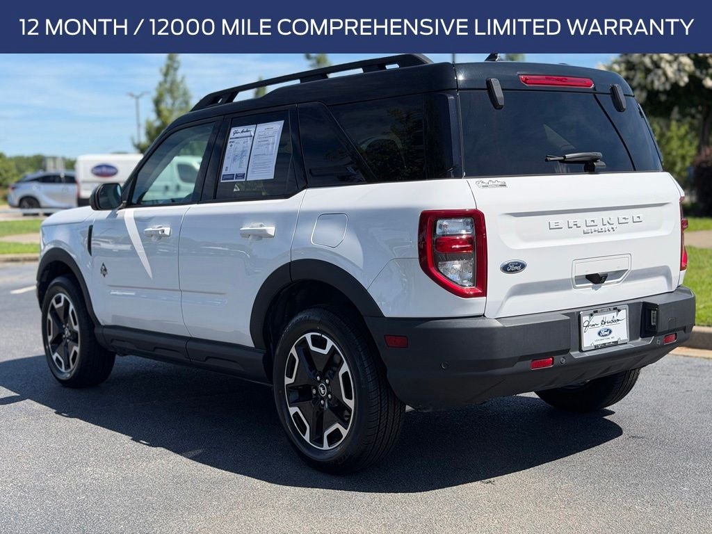 2023 Ford Bronco Sport Outer Banks CERTIFIED TECH PACKAGE PAINTED SHADOW ROOF
