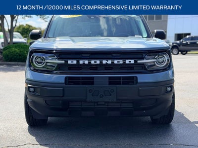 2022 Ford Bronco Sport Outer Banks GOLD CERTIFIED CO PILOT 360 MOON ROOF