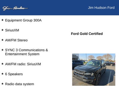 2023 Ford Bronco Sport Outer Banks CERTIFIED LEATHER HEATED SEATS CO PILOT 360