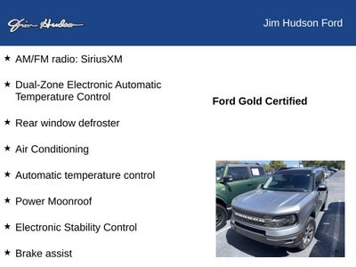 2023 Ford Bronco Sport Badlands CERTIFIED SUNROOF TOW PACKAGE