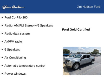 2022 Ford Maverick XL CERTIFIED HYBRID CO PILOT 360