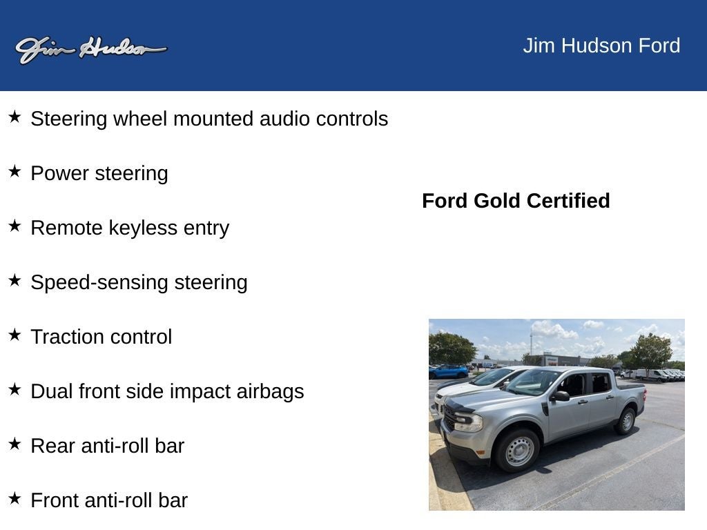 2022 Ford Maverick XL CERTIFIED HYBRID CO PILOT 360