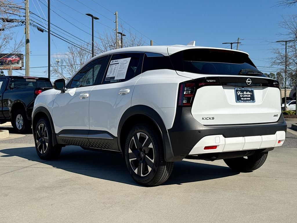 2025 Nissan Kicks SV BACKED BY HUDSON