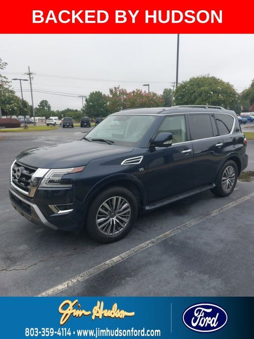 2021 Nissan Armada SL SECOND ROW CAPTAINS CHAIRS