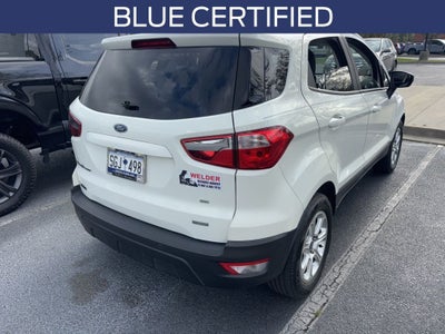 2019 Ford EcoSport SE BLUE CERTIFIED