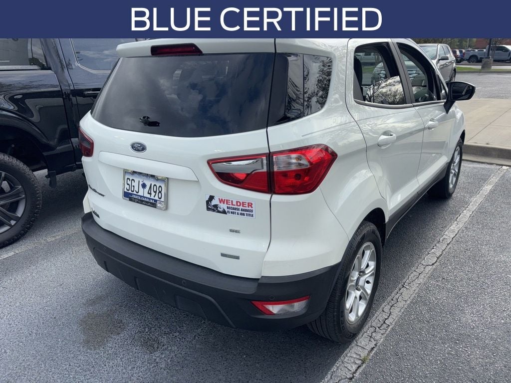 2019 Ford EcoSport SE BLUE CERTIFIED