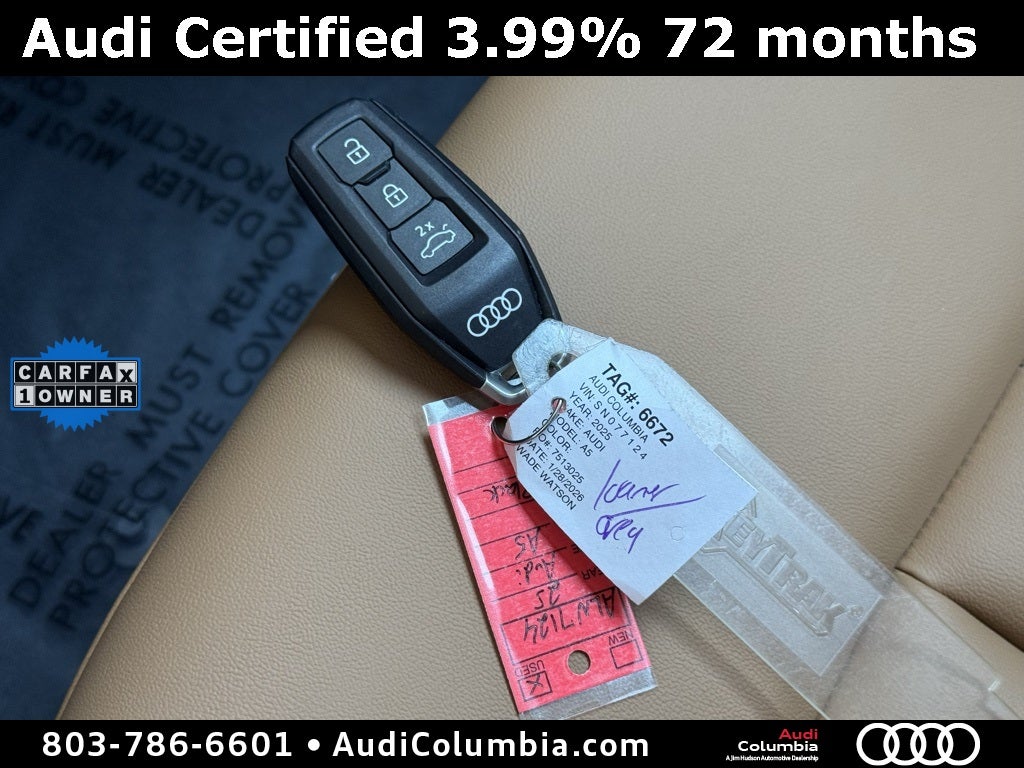 2025 Audi A5 2.0T Premium quattro