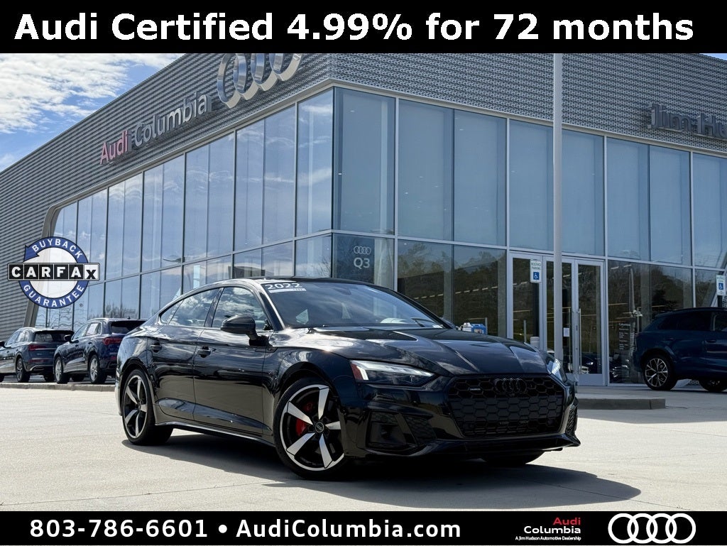 2022 Audi A5 Sportback Prestige S Line quattro