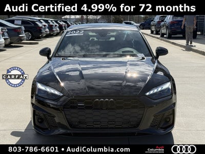 2022 Audi A5 Sportback Prestige S Line quattro