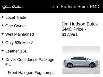 2016 Buick LaCrosse Leather Group