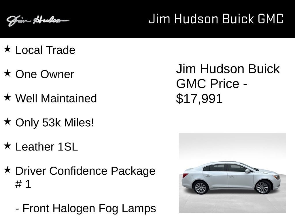 2016 Buick LaCrosse Leather Group