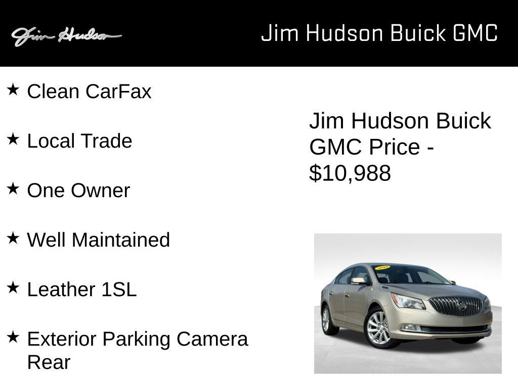 2014 Buick LaCrosse Leather Group