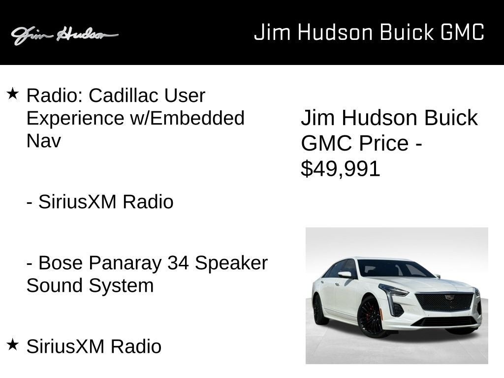 2019 Cadillac CT6-V Blackwing Twin