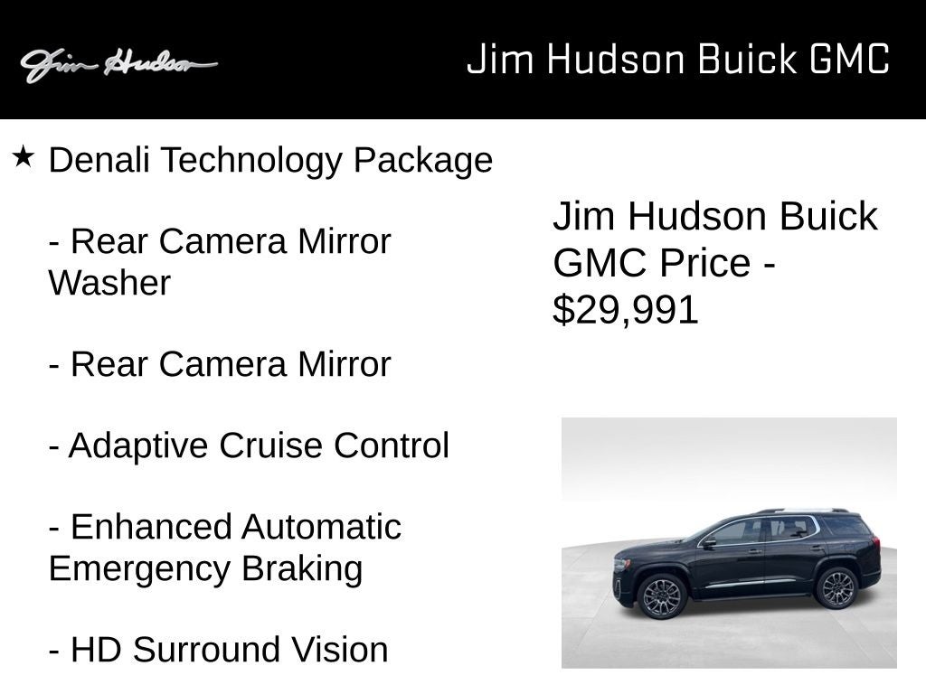 2023 GMC Acadia Denali