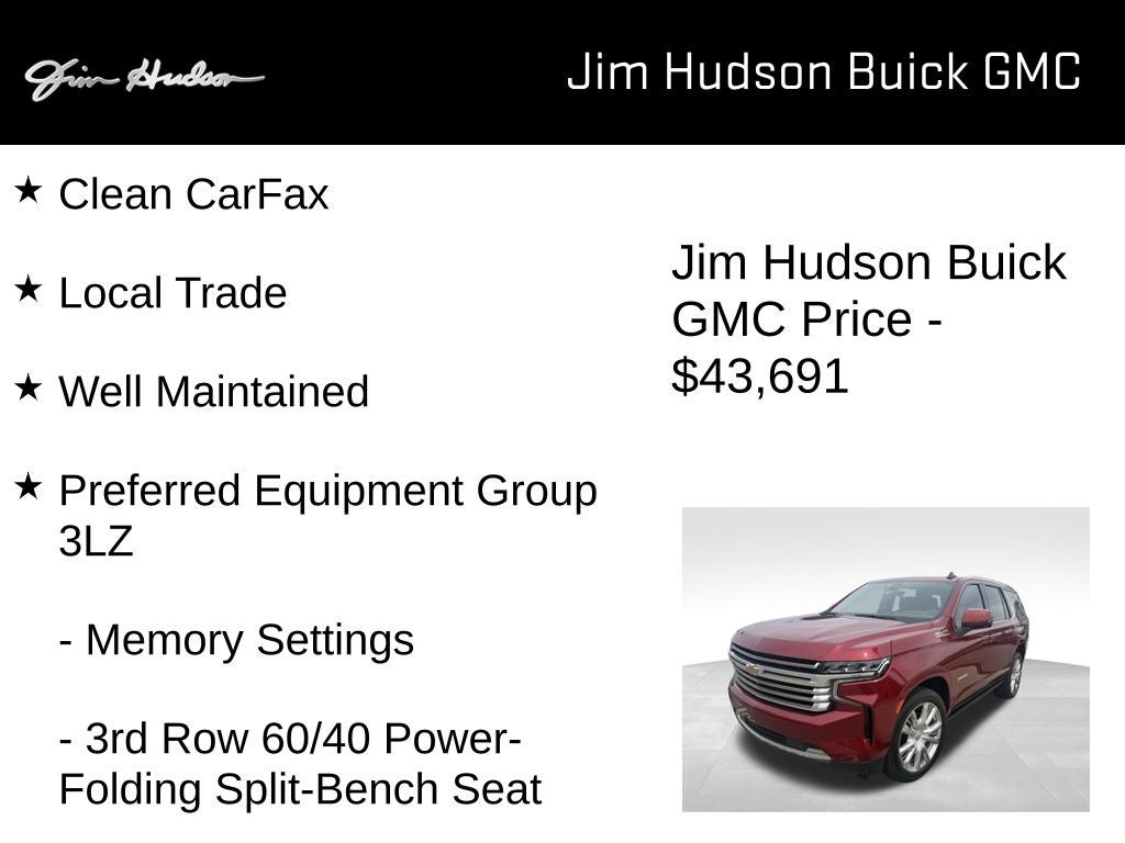 2021 Chevrolet Tahoe High Country