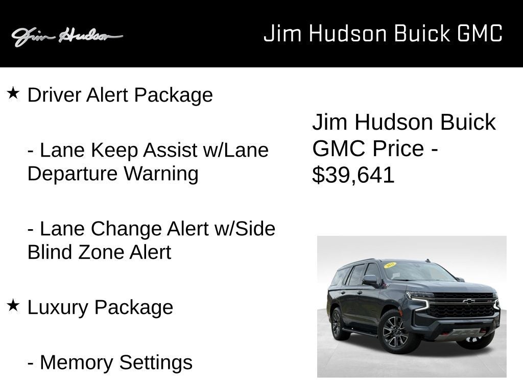 2021 Chevrolet Tahoe Z71