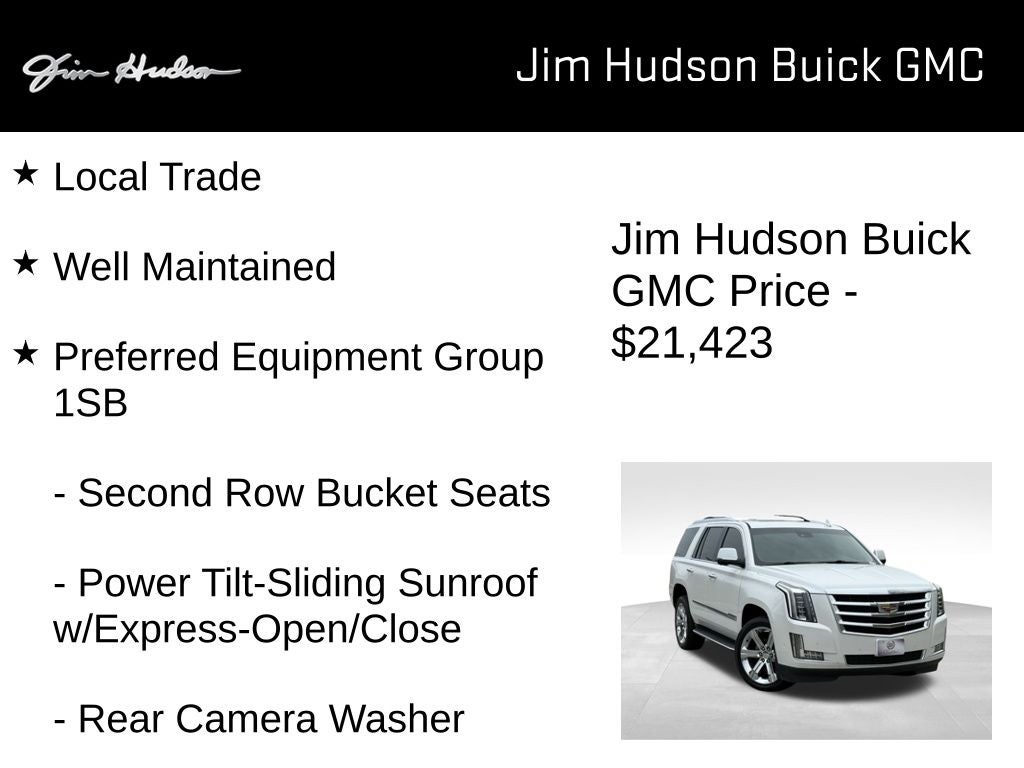 2017 Cadillac Escalade Luxury