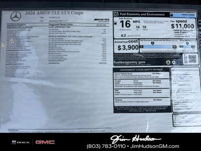 2026 Mercedes-Benz GLE GLE 63 S AMG® 4MATIC®