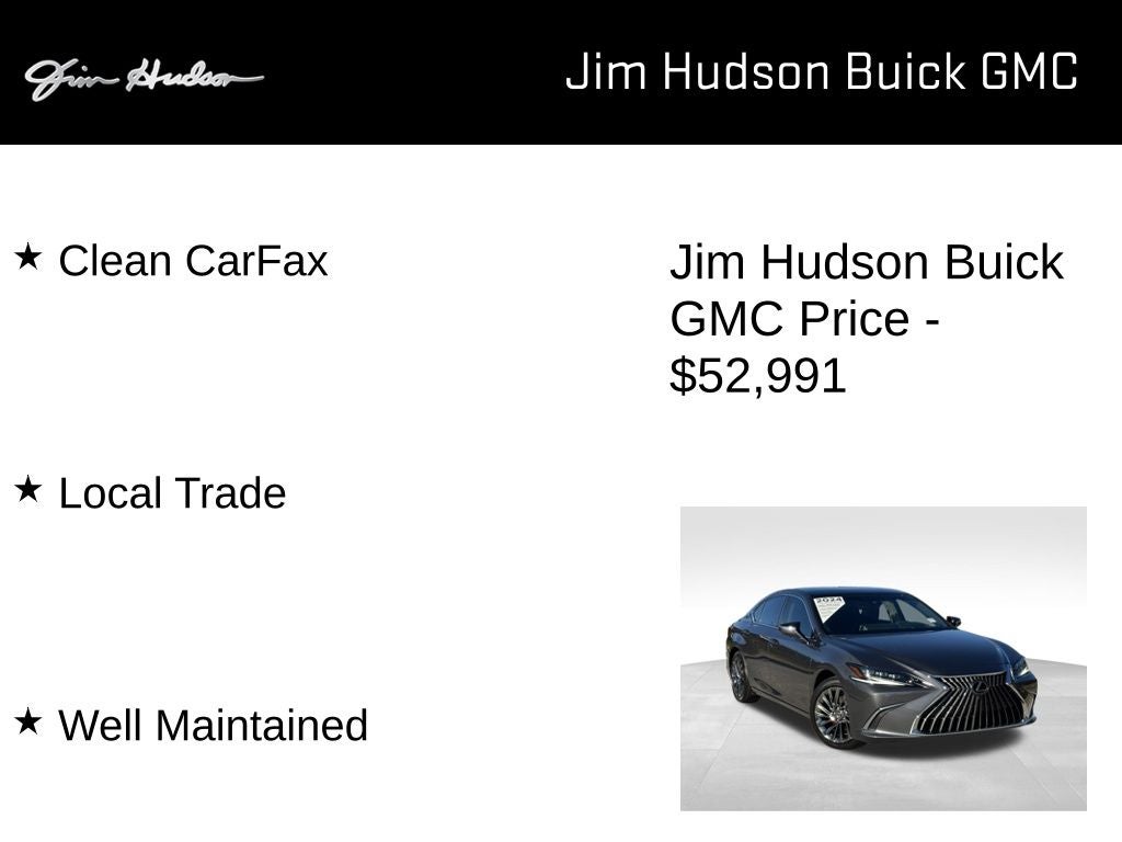 2024 Lexus ES 350 Ultra Luxury