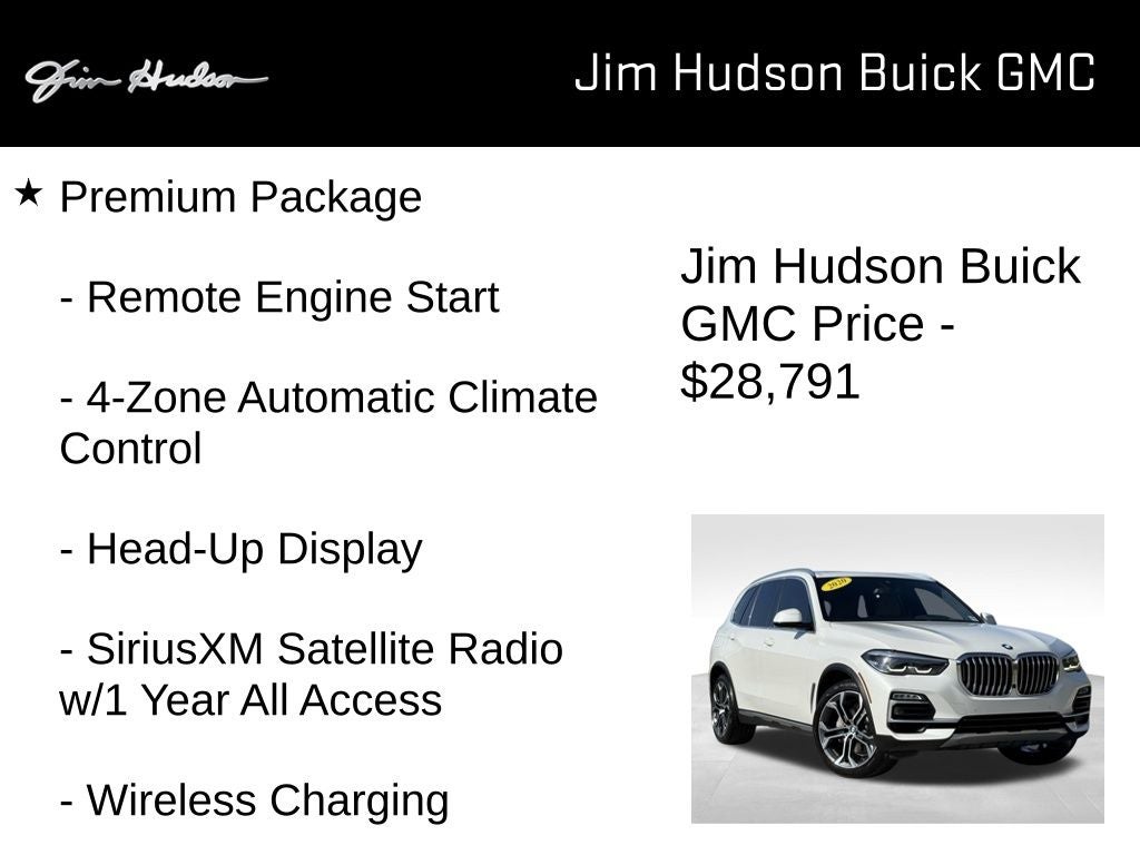 2020 BMW X5 sDrive40i