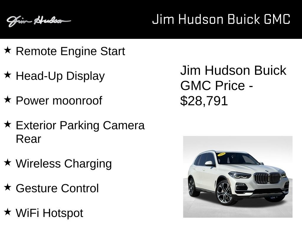 2020 BMW X5 sDrive40i