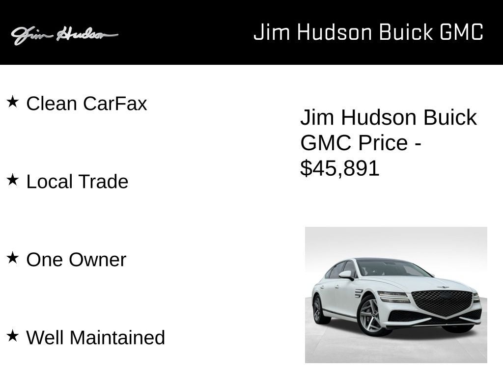 2022 Genesis G80 3.5T