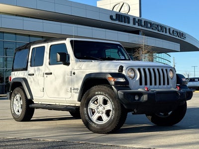 2019 Jeep Wrangler Unlimited Sport S BACKED BY HUDSON