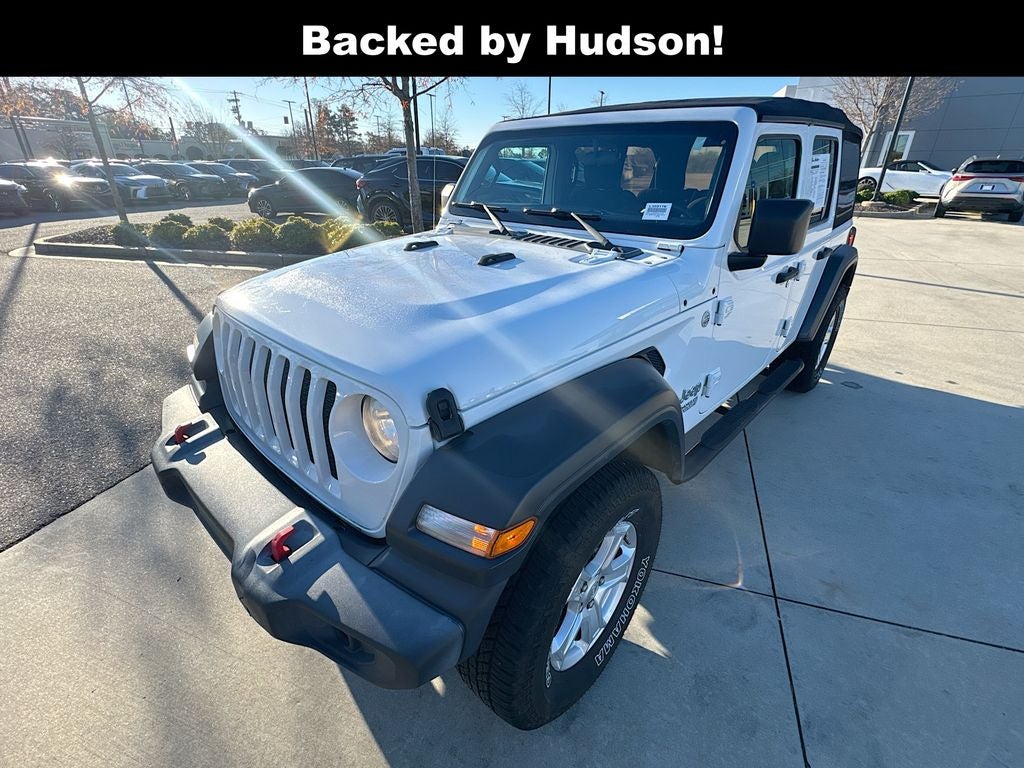 2019 Jeep Wrangler Unlimited Sport S BACKED BY HUDSON