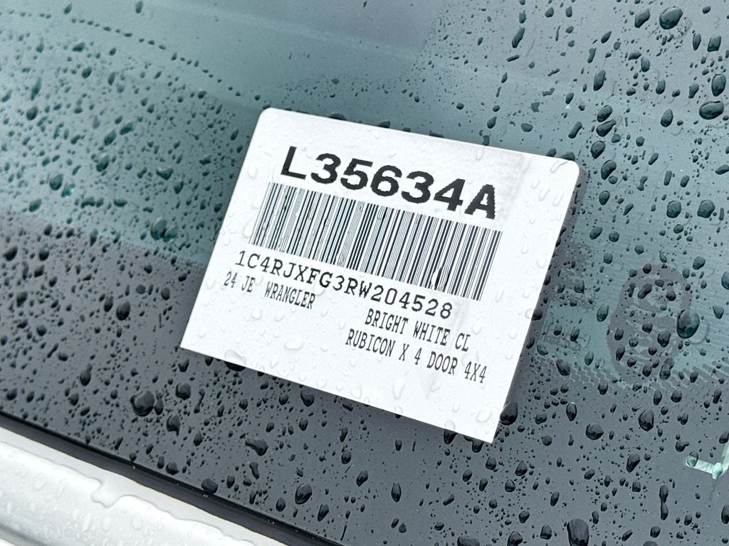 2024 Jeep Wrangler Rubicon X BACKED BY HUDSON