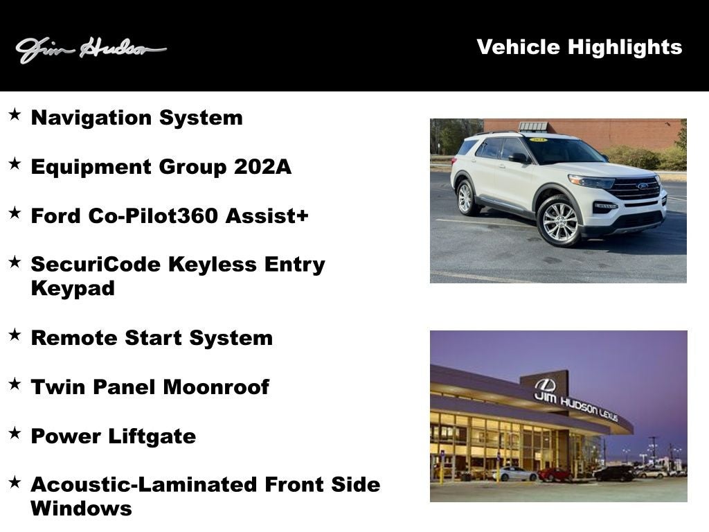 2024 Ford Explorer XLT CERTIFIED PANO ROOF CO PILPT 360