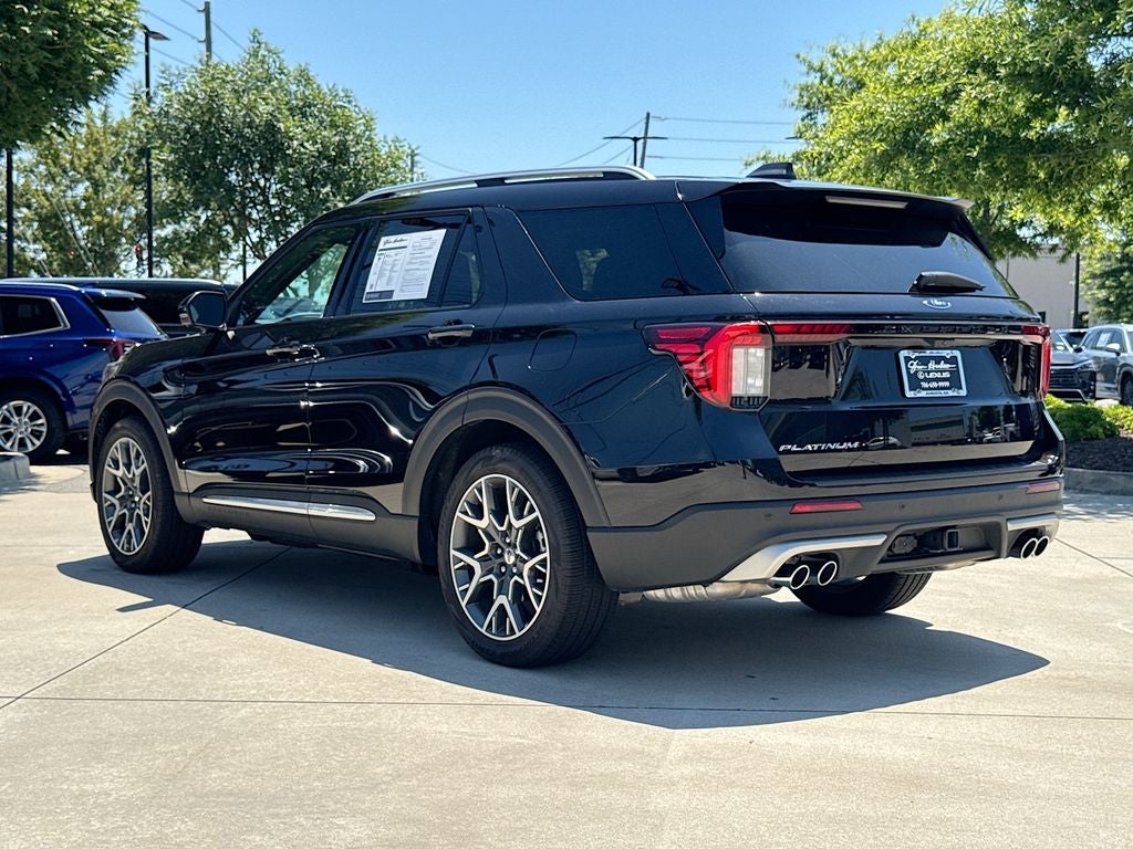 2025 Ford Explorer Platinum ULTIMATE/ BACKED BY HUDSON