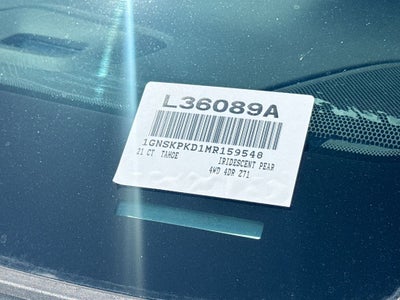 2021 Chevrolet Tahoe Z71