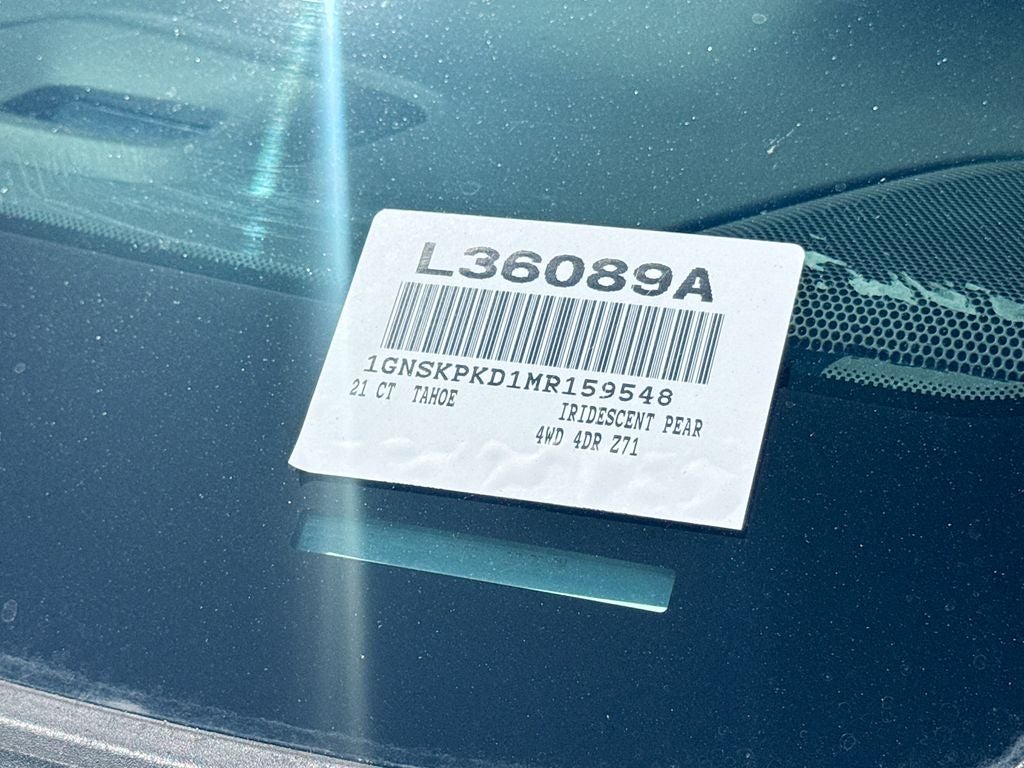 2021 Chevrolet Tahoe Z71