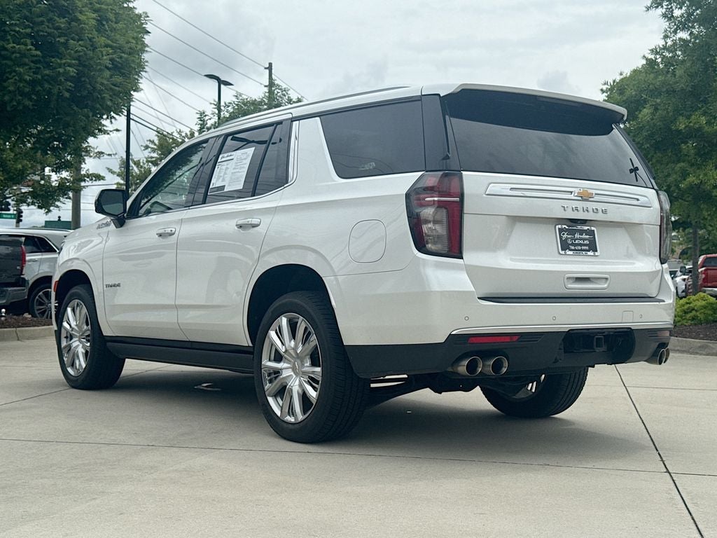 2021 Chevrolet Tahoe High Country BACKED BY HUDSON