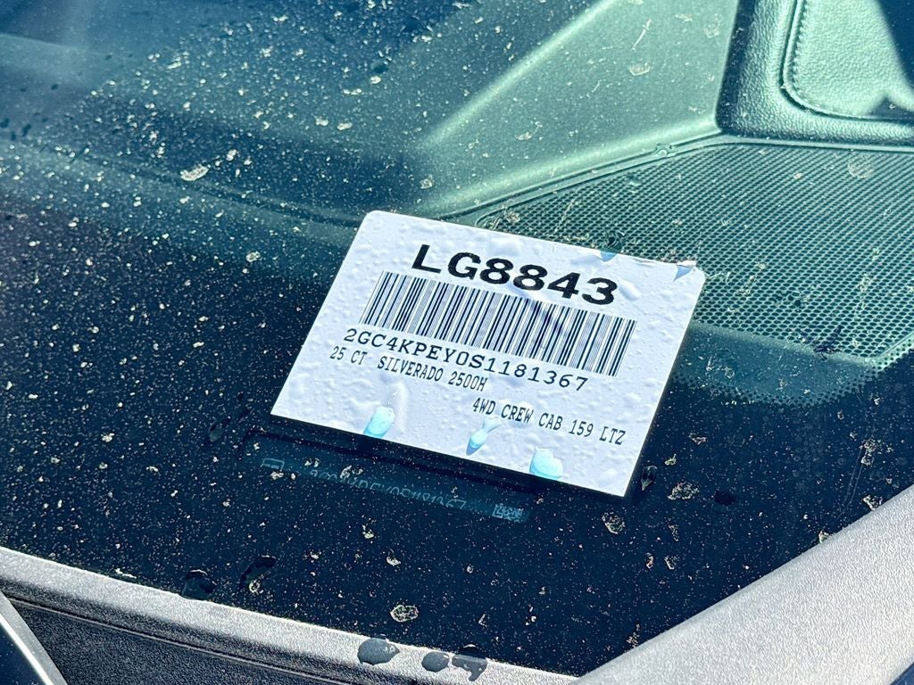 2025 Chevrolet Silverado 2500HD LTZ BACKED BY HUDSON