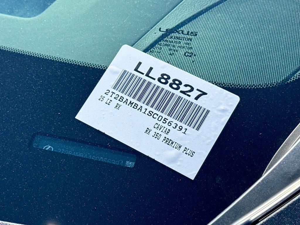 2025 Lexus RX 350 Premium Plus L/CERTIFIED
