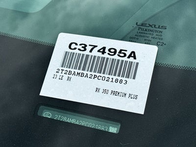 2023 Lexus RX 350 Premium Plus L/CERTIFIED