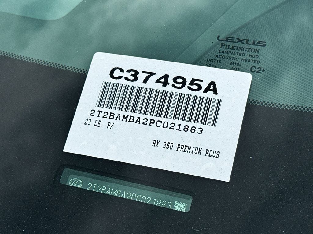 2023 Lexus RX 350 Premium Plus L/CERTIFIED