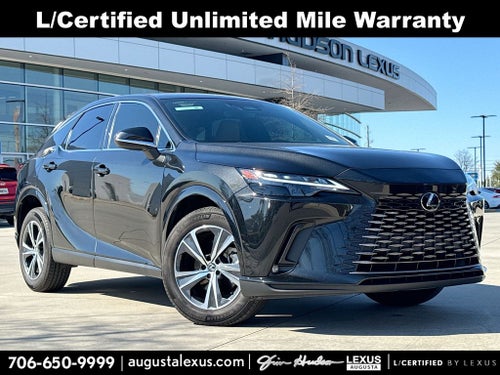 2025 Lexus RX 350 L/CERTIFIED