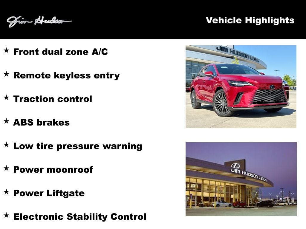 2023 Lexus RX 350 Luxury L/CERTIFIED