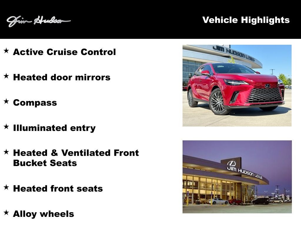 2023 Lexus RX 350 Luxury L/CERTIFIED