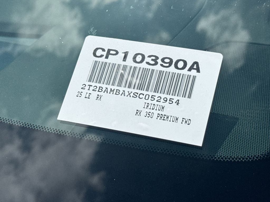 2025 Lexus RX 350 Premium Plus