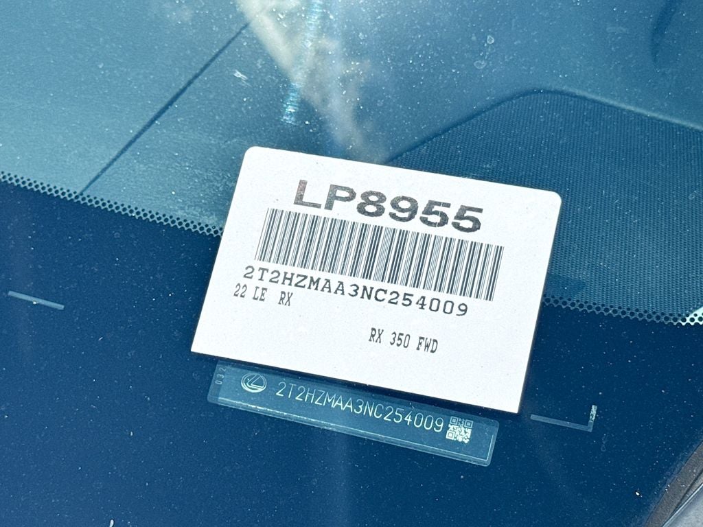 2022 Lexus RX 350 L/CERTIFIED